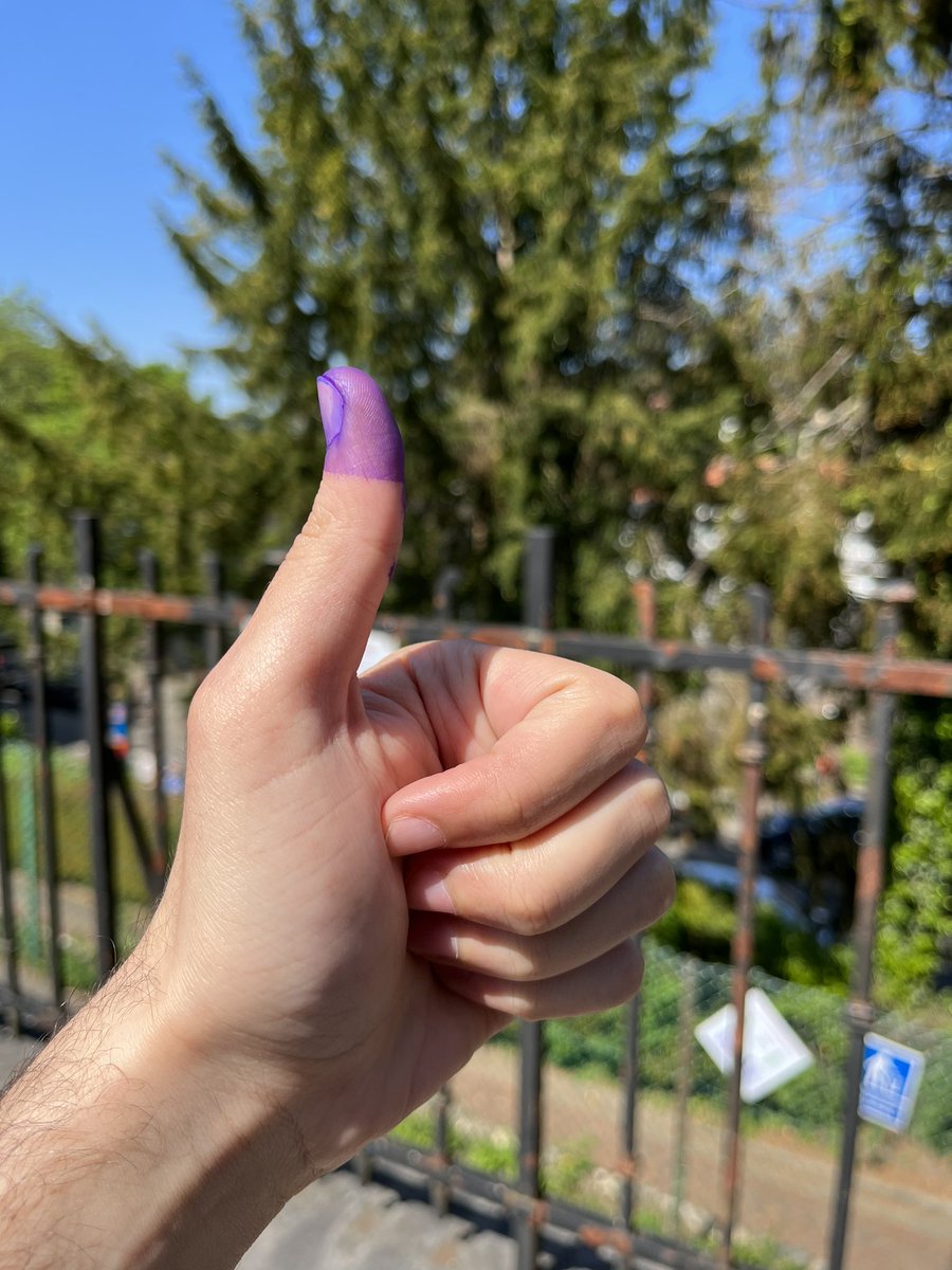 To my family, to the heroes of Beirut explosion, to all my beloved ones
I voted for change 

Vote for #change
Vote for #lebanon 🇱🇧

#lebanonelections2022