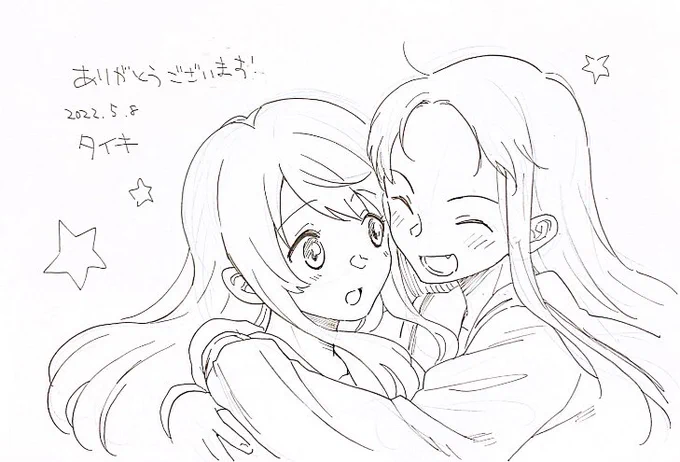 ②
・みくるちゃん&鶴屋さん
・キョン子

あとバニーポニテハルヒ描いたはずなんですが撮り忘れてました… 