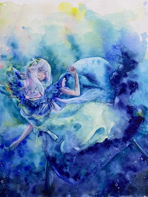 いろんなブルー
#SiroArt 