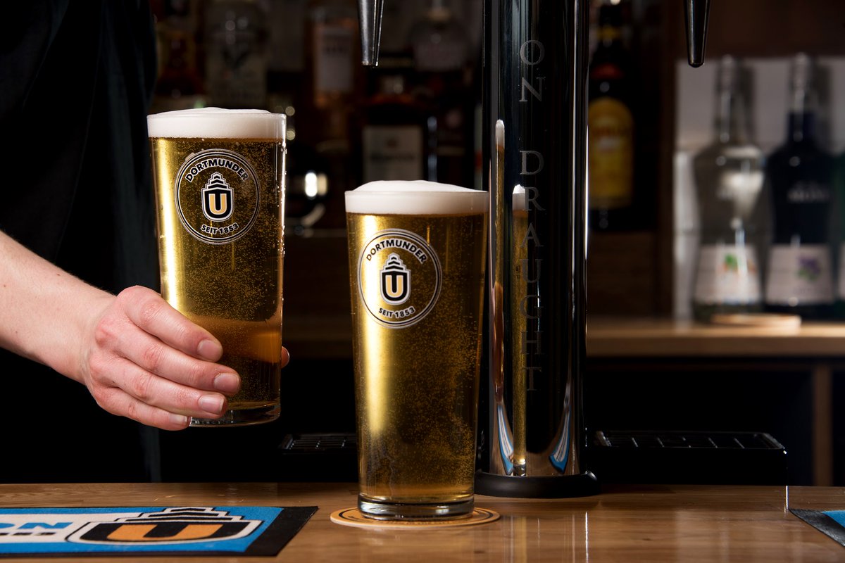 Another new pump install at the Flappit we now have Dortmunder Union Vier A 4% beer Brewed in Dortmund, Germany to the same recipe since 1887,  #dortmunderbeer🍻🍻