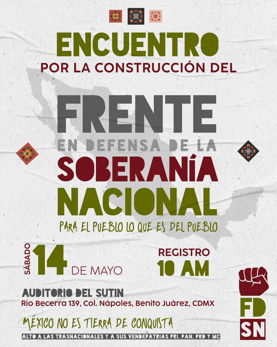 COORDINADORA NACIONAL DE USUARI@S EN RESISTENCIA tweet media