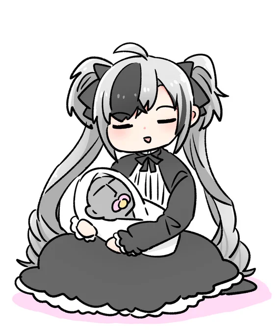 ママ… #漆黒の水鏡 #ることおはなし 