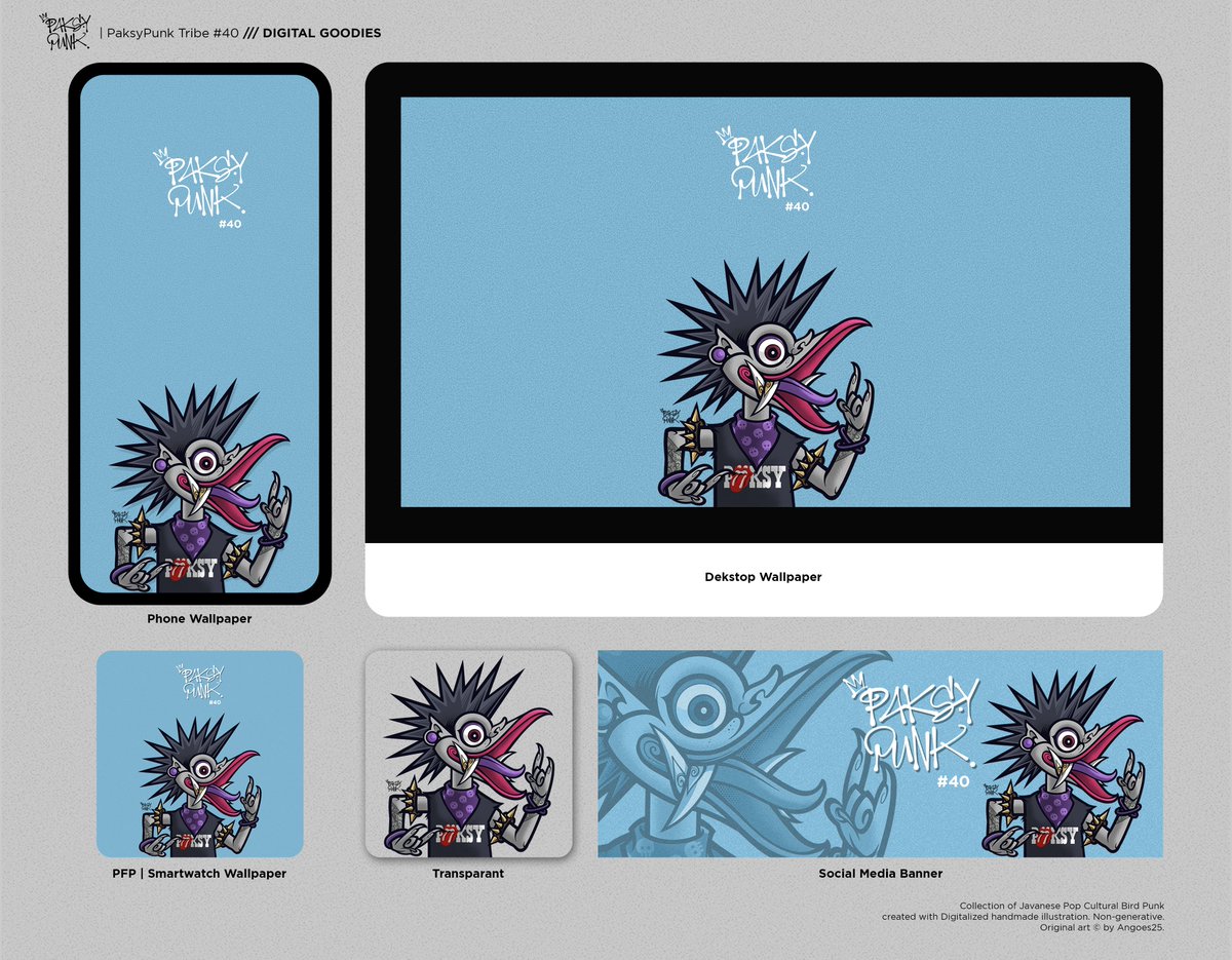 Angoes_25's tweet photo. Many many Thanks! and Congratulations @Gusminator1 for collecting #PaksyPunk #40. It was an honored you believing my work.
https://t.co/iOGXbUgpec
#PaksyPunkTribe #pfpNFT #CleanNFT #tezos #NFTcollector #NFTCollectible #objkt #art #illustration https://t.co/7JTLu8MMyL
