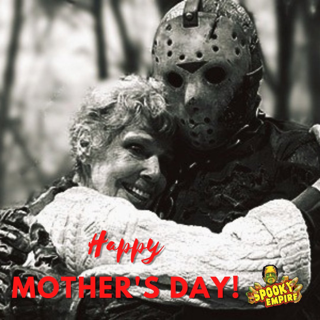 SpookyEmpire's tweet photo. Happy Mother's Day! We're recognizing all the moms today that do a killer job at what they do! We wish you all the best day!
#MothersDay #spookyempire #spookymom #momlife #JasonVoorhees https://t.co/9paUnzSe6z
