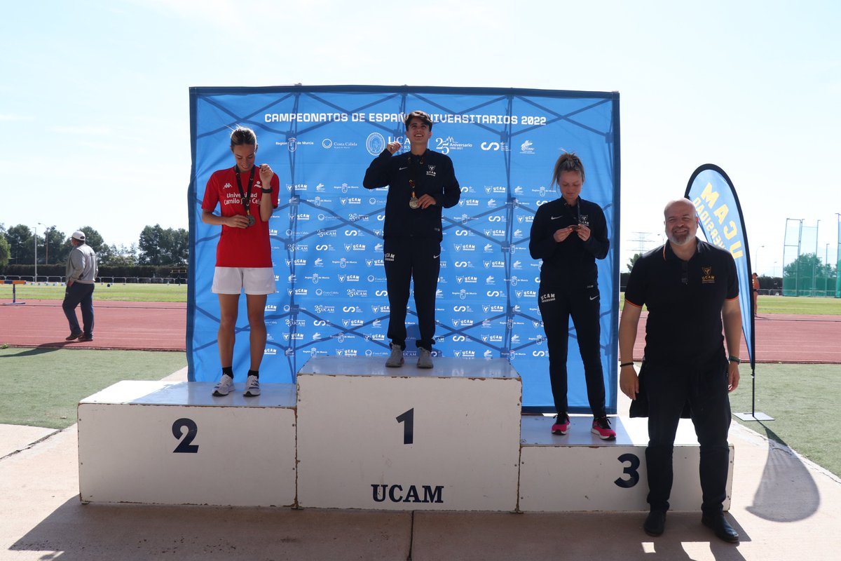 📰 "La <a href="/UCAM/">UCAM Universidad</a> reina con 22 medallas en el #CEU2022 de Atletismo" 🏃‍♂️🇪🇸

Figuras como el campeón del mundo <a href="/marianoobst97/">Mariano García</a>  o la campeona de Europa <a href="/garciaperezmari/">María Pérez OLY</a> lideraron al equipo de la Universidad 🔝🔝

➡️ ucamdeportes.com/noticias/la-uc…

📍 <a href="/AytoMurcia/">Ayuntamiento de Murcia</a> 
💙 <a href="/TurismoRMurcia/">Turismo Región de Murcia</a>