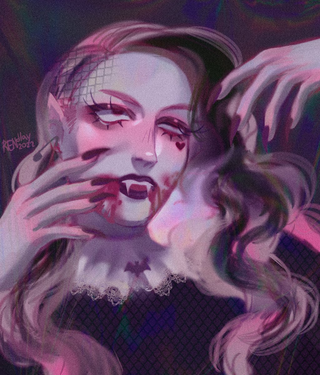 твоя кровь на вкус сладкая как сахар
ты такой хороший ты так много плакал
твое тело пахнет еще теплым мясом
вырву твое сердце целиком и сразу

redraw🦇
#monsterhigh #draculaura