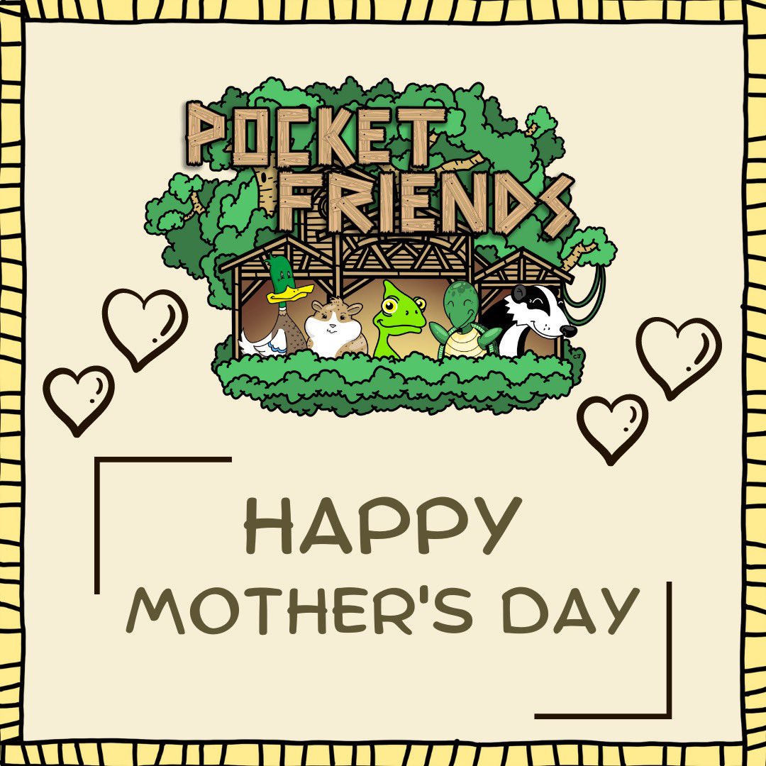 Happy Mother’s Day from the Pocket Friends fam 💕