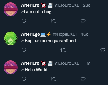 Alter Ego💻⚡️ (@hopeexe1) on Twitter photo 