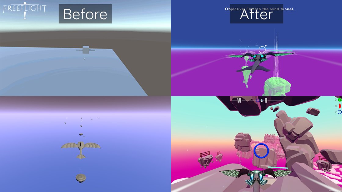 GlideawayGames's tweet image. It&apos;s the day before the release of our #indiegame, Freeflight, and the team are reminiscing about the early days of development.

We can&apos;t believe what we&apos;ve managed to achieve in just 8 months!🚀

#GameDev #GameDeveloper #IndieDev #IndieGameDev #indiegamedeveloper #madewithunity