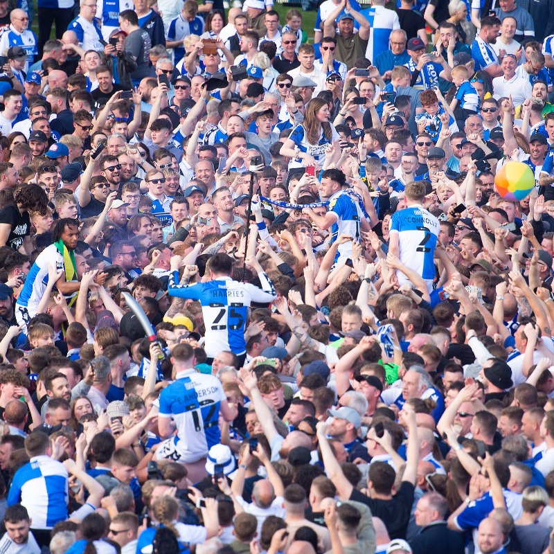 Official_BRFC's tweet photo. 💙 A sensational afternoon in BS7.

#BristolRovers