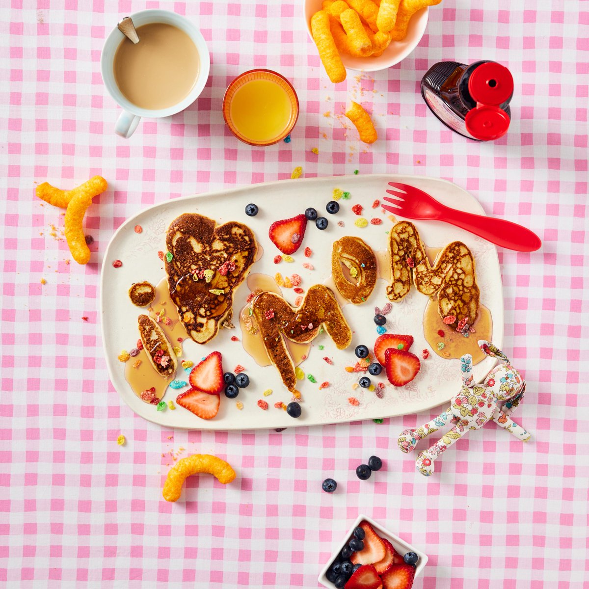 They may be chefs in training, but they sure leave a mess behind. Hey, they’re trying. Enjoy the Mother’s Day masterpiece!