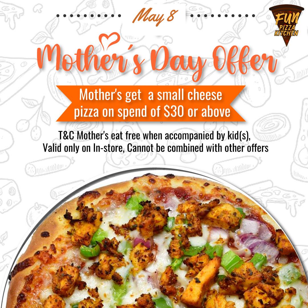 Funpizzakitchen's tweet photo. Happy #Mothersday👩‍👧‍👦 
Do make her feel special!! Join us!! 
.

#moms #foodie #pizza #pasta #offer #sale #mothersdayoffers #thecolony #funpizzakitchen #thecolony #texas https://t.co/Nx9J5TOof6