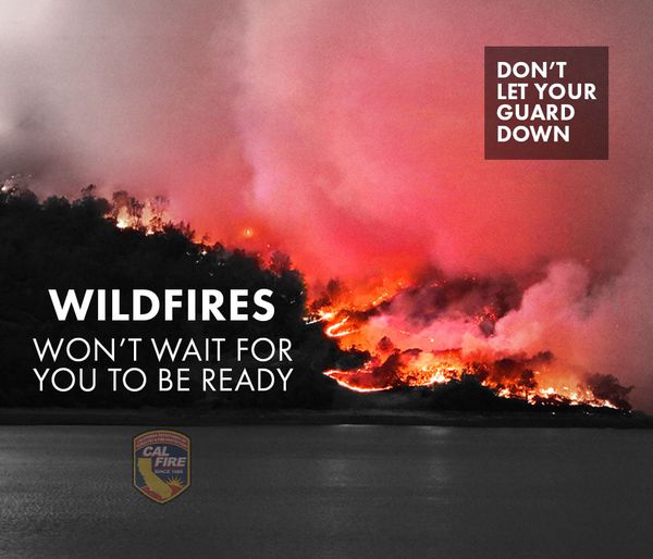 CALFIRESKU's tweet photo. #WildfirePrepardnessWeek. CAL FIRE has increased our staffing and are preparing for this year's wildfires. Now you have the tool to be Ready, Set and able to GO in case of a wildfire. Are You Ready? .#CALFIRESKU2022 https://t.co/KnQx59OJ74