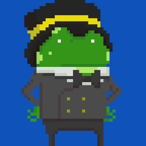 land_froggy's tweet photo. Frogland's premier #2091 from the Fly Rink Combining Machine!
#nftcommunity #nft #nftart #nftcollector #frogland #ffr #nfts #newnft #pixelart #nftdrop
 8-May, 10:0AM https://t.co/6W0gs4FFQt