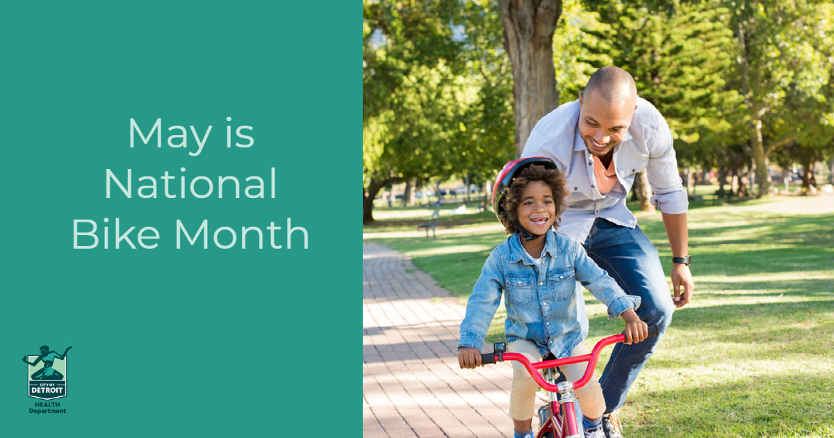 May is National Bike Month.  
Can you bike and make a BINGO with your family? 

Check out the bingo board

ow.ly/Z3o650J0kt1