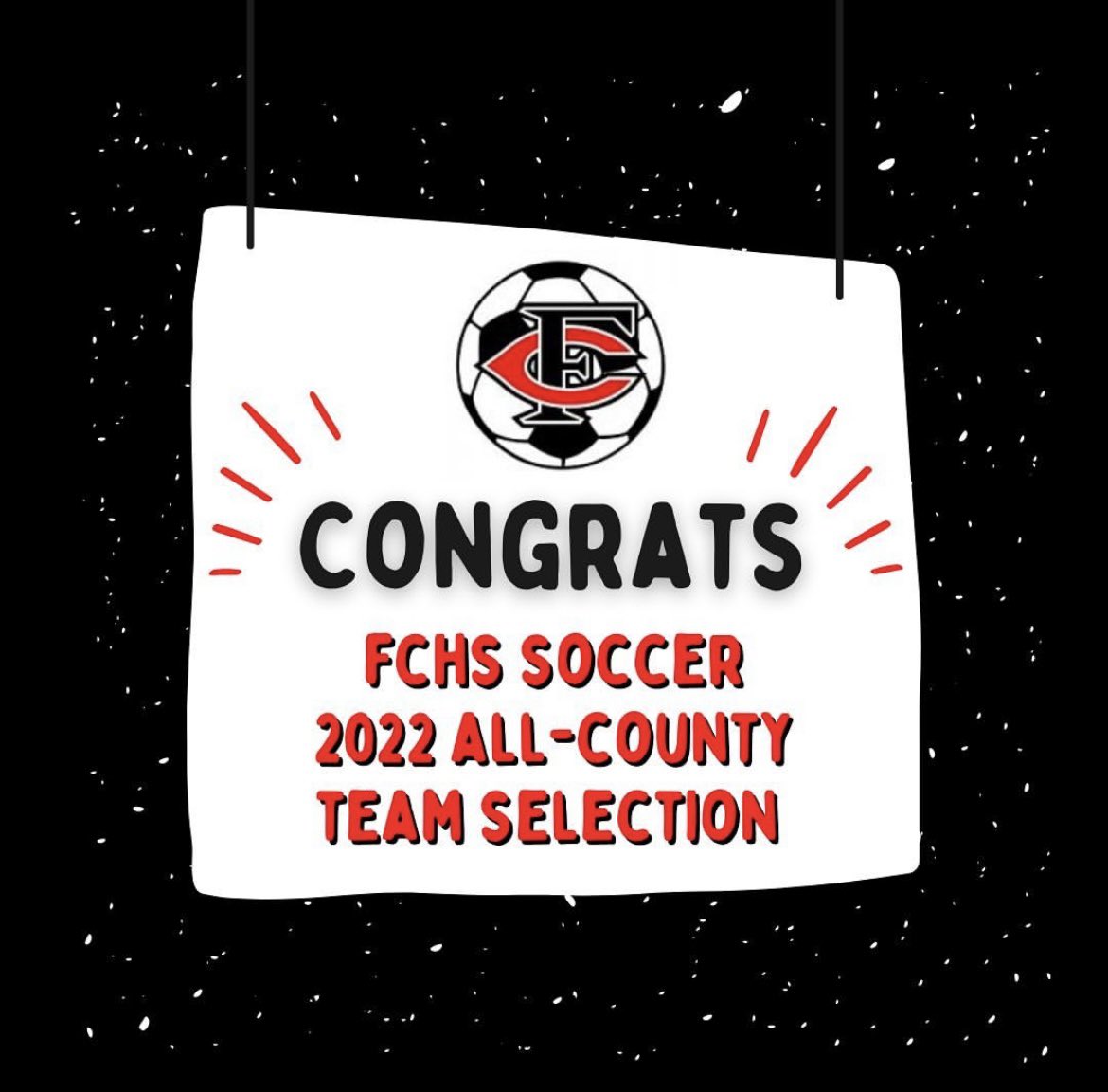 FCHSSoccer's tweet photo. Congrats to the FCHS athletes who made the All-County soccer teams &amp; All-Scholar team. https://t.co/jsiUYM4Q0j