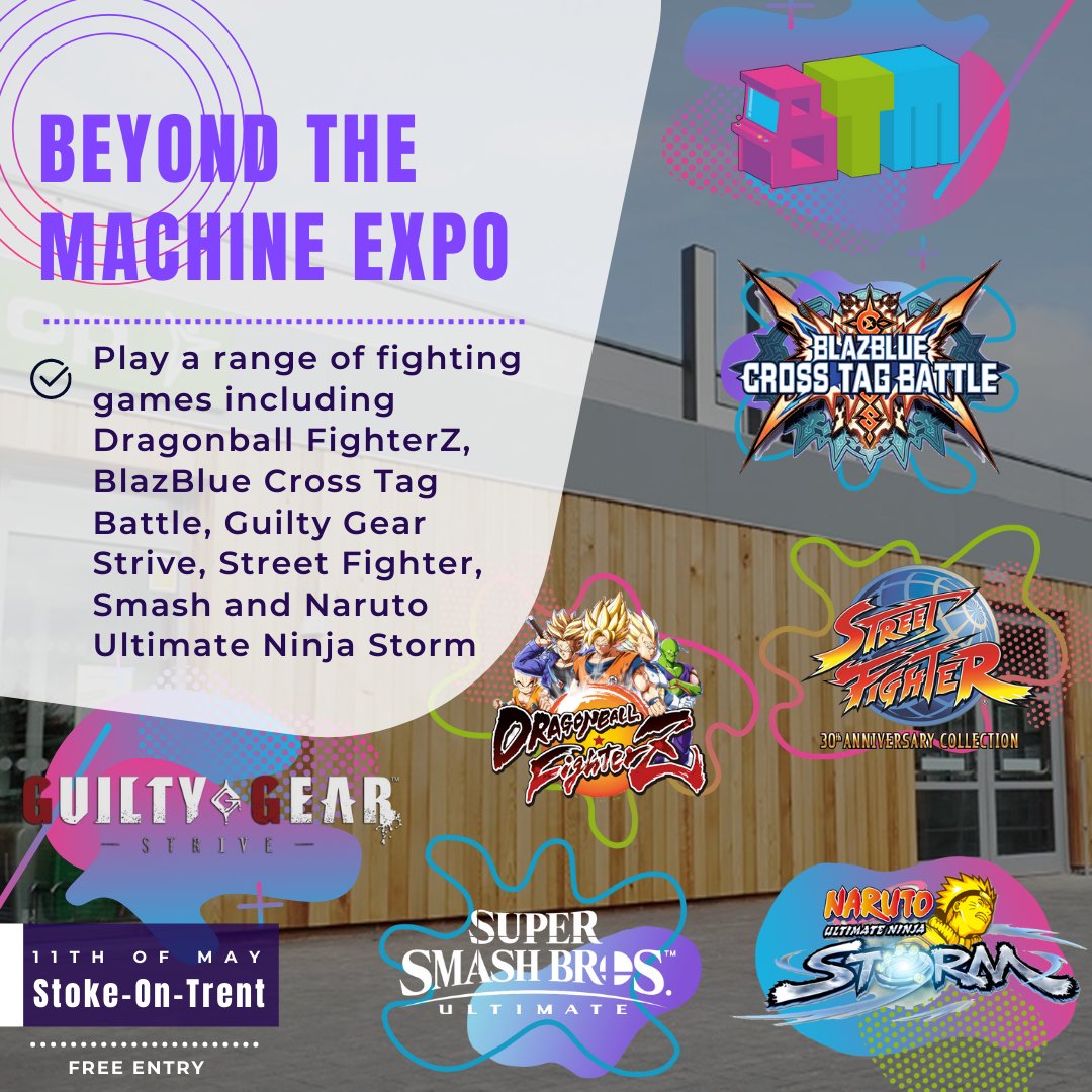 Find completed list of games being played on the #BTMExpo day. Feel free to pop into the LRV on the 11th of May to compete among friends or other attendees!