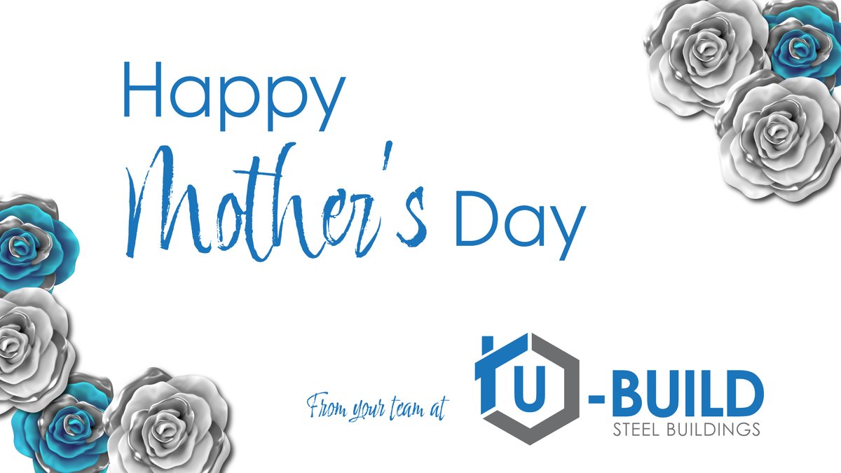 UBuild_SB's tweet photo. We shape our buildings and mom shapes us. Happy Mother's Day! 🤍

#MothersDay2022 #UBuild #SteelBuildings #DesignWithSteel https://t.co/8QCHjsoxyn