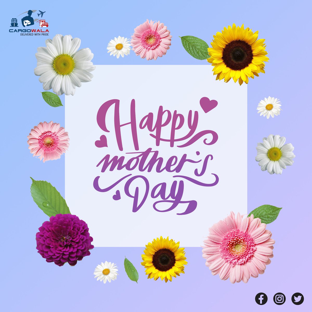 cargo_wala's tweet photo. Happy Mothers Day to all Beautiful Mothers Out there. 

🌸 Stay Safe and Keep Shining 🌸 

#mothersday #cargowala https://t.co/6AiiNHlFBG
