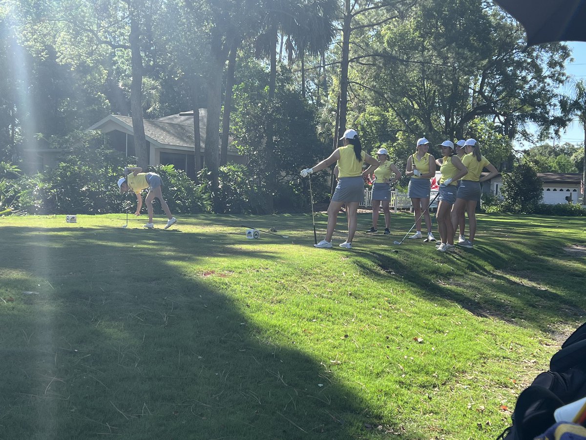 ⛳️ Women’s Golf | #GoConqs 

<a href="/GoConqsWGolf/">Dodge City CC Women’s Golf</a> getting in a practice round ahead of the NJCAA National Championships in Sanford, FL 

Action starts tomorrow