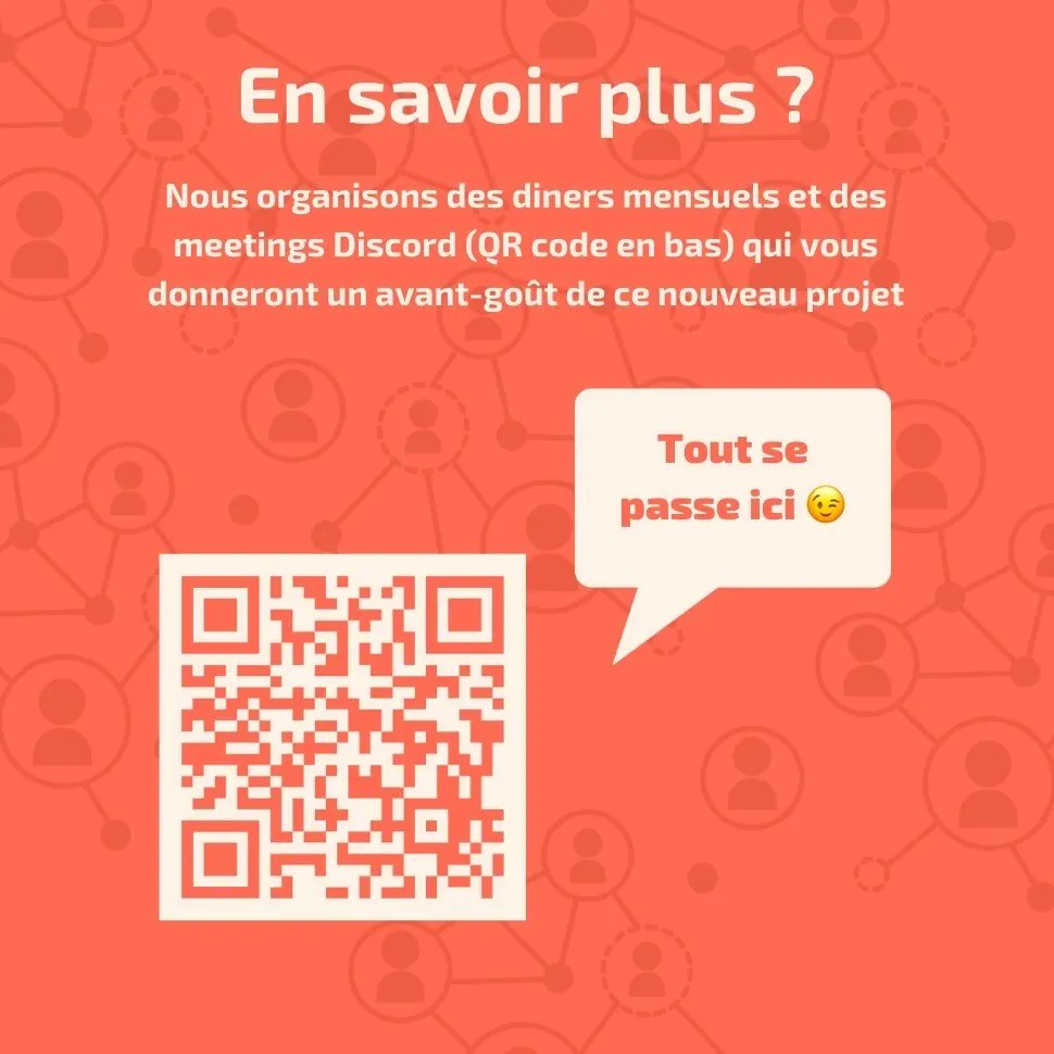 ajcf_fr's tweet photo. #AJCFnetworking - Développons l'entraide au sein de la diaspora chinoise 💪
✨ Les projets : systèmes de parrainage, des ateliers professionnels, événements mensuels avec des expert(e)s d’un domaine,...
Tu es intéressé(e) ? Voici notre discord : https://t.co/gkkZ00LrDW https://t.co/bltR95akln