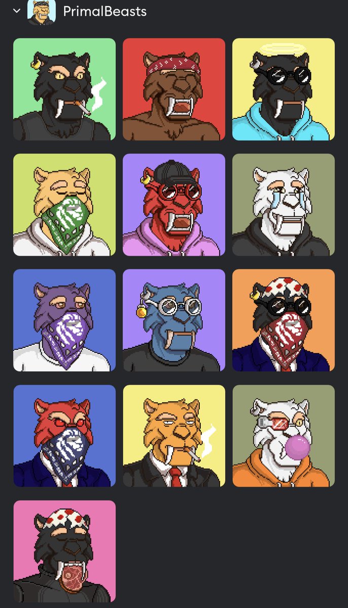 stevewillcodeit's tweet photo. @0xMurais @PrimalBeastNFT @NotDoubleNFT @fire_eth LFG @PrimalBeastNFT https://t.co/2V0DyQIviR