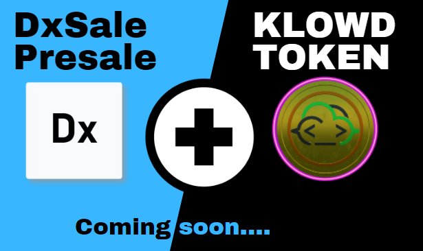 KlowdToken's tweet image. Are you ready for #Klowdtoken presale event? Don't forget the first 1000 holders receive a free #NFT! Support the #indiegame community!
Keep upto date by following our twitter!