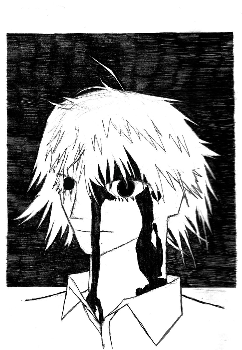 All $3+ patrons receive access to a full digital PDF of my favorite sketchbook pages, just in case you wanted to see more process work (the Kaworu is not among these pages, but I wanted to include him here nevertheless) 