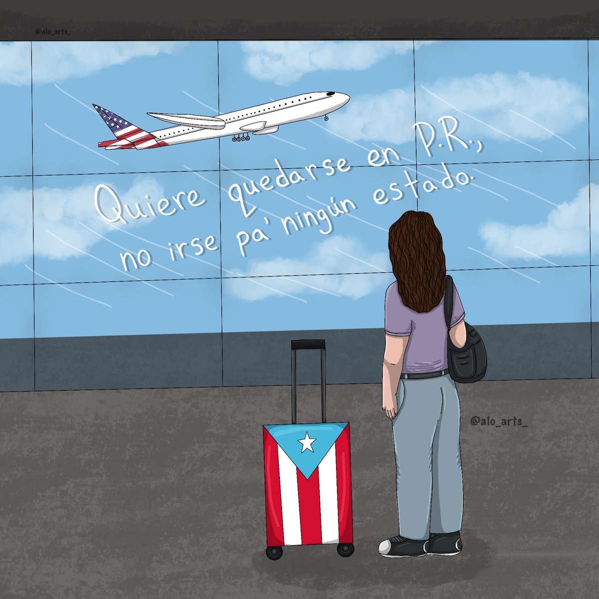 alondra21isabel's tweet photo. “Quiere quedarse en PR, no irse pa’ ningún estado.” ~ @sanbenito https://t.co/mshrLeDBA2