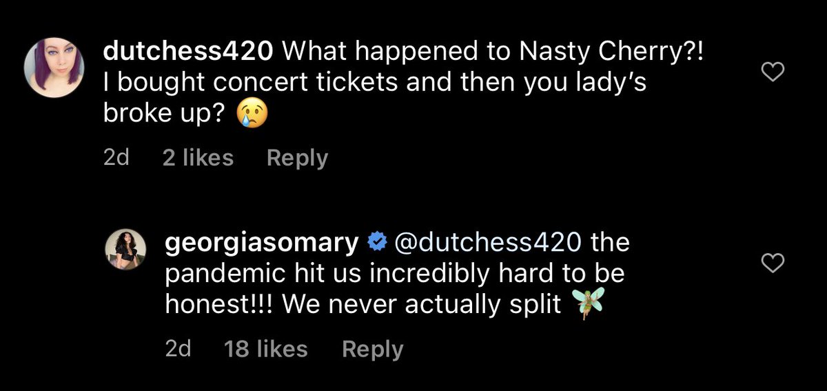 Cherry_updates's tweet photo. Georgia confirms the group hasn’t split https://t.co/EcECl0ki39