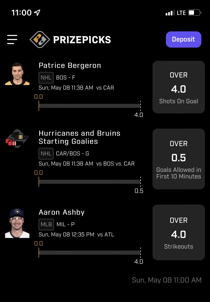 Gus_Bus09's tweet photo. First ever Space Play for me over on @PrizePicks TAIL AT YOUR OWN RISK 

Bergeron- Me
Boston/Carolina - @million_miles77 
Ashby- @TheFD_Prophet 
#GamblingTwiitter #spaceplay #StanleyCupPlayoffs #letseat #MLB https://t.co/j34fNWUs7A