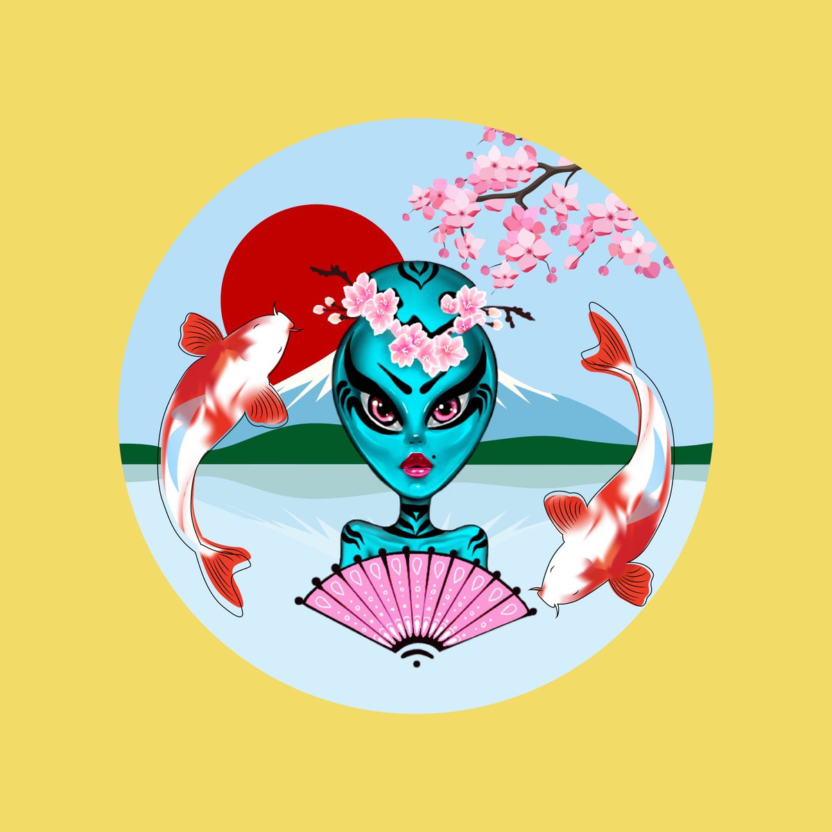 sophiatetuna's tweet photo. This is a collaborative project between @sophiatetuna and @CosALPHA_ ✨💛
CosAlpha decides to arrive in Egypt and Japan 🇪🇬🇯🇵

Check the items here⤵️
https://t.co/FHUmJI88hG

and here ⤵️
https://t.co/w1AqbhpNAO

#NFTCommumity #NFTCollection #nftcollectors #cryptoart #collaboration https://t.co/hVkw49N6T7
