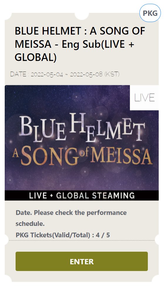annejjangki's tweet image. Thank you @MetaTheaterLive for this opportunity to watch Jang Kiyong and Meissa Team. It's a once in a lifetime chance that I would never forget❤️
#musical #BlueHelmet #ASongOfMeissa #ParkChanyeol #JangKiyong #KimHyojin #LeeSeungjun #MetaTheater