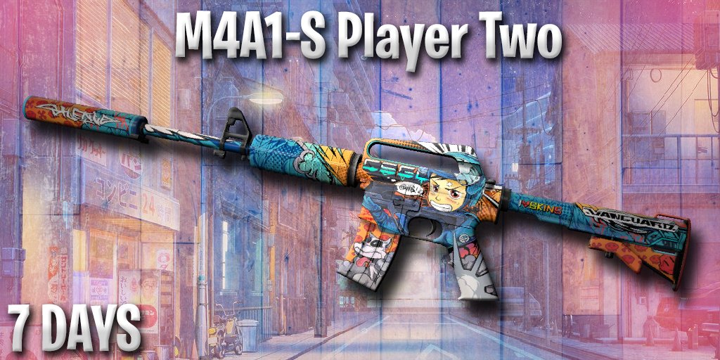 realcsgomercy's tweet photo. 💰M4A1S PLAYER TWO💰

✅RT + Follow @realcsgomercy  
✅Like + subscribe https://t.co/WRHbCvosS7  (Proof)

⏳Rolling in 7 days
#csgo #csgogiveaway #giveaway https://t.co/WytxK7G44s