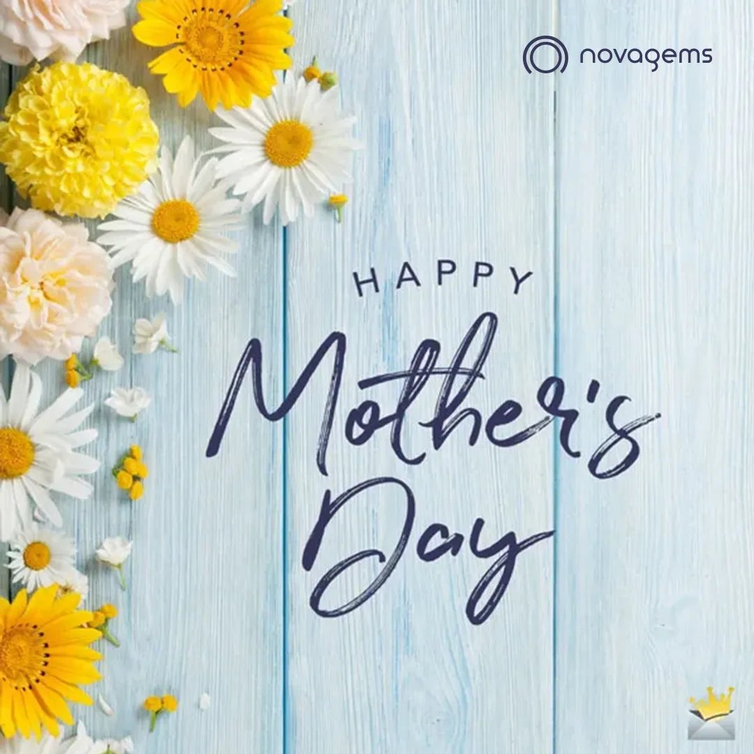 NovagemsInc's tweet photo. Novagems wishes everyone celebrating a very #happymothersday. ☀️🌸🌻
.
#mothersday
#mothersday2022
#novagems
#novage
#celebration https://t.co/3NOlk7XSwc