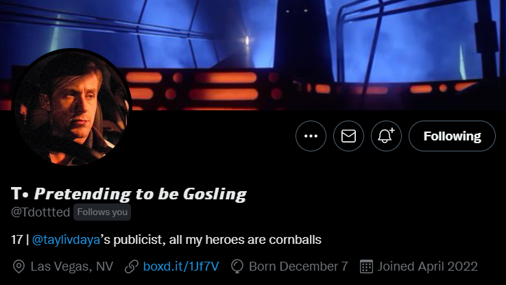 Fellow Snyderverse warriors, please report this account.

It's a kid who used to post racist shit on Instagram, and now he's using his toxic influence to destroy our covenant. But we're stronger than him. We can beat him.

#RestoreTheSnyderVerse