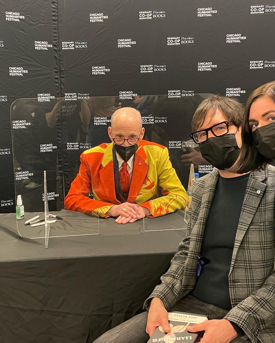theycallmebim's tweet photo. Talk and book signing last night with the always entertaining John Waters! #popeoftrash #filthelder #johnwaters https://t.co/SBZ4QRunAm