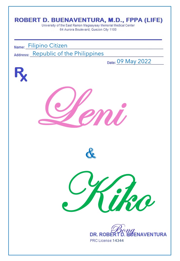 docbongb's tweet photo. Reissue ko lang ang reseta ko para sa lahat ng mamamayan 🌷 https://t.co/hEFMUqskeA
