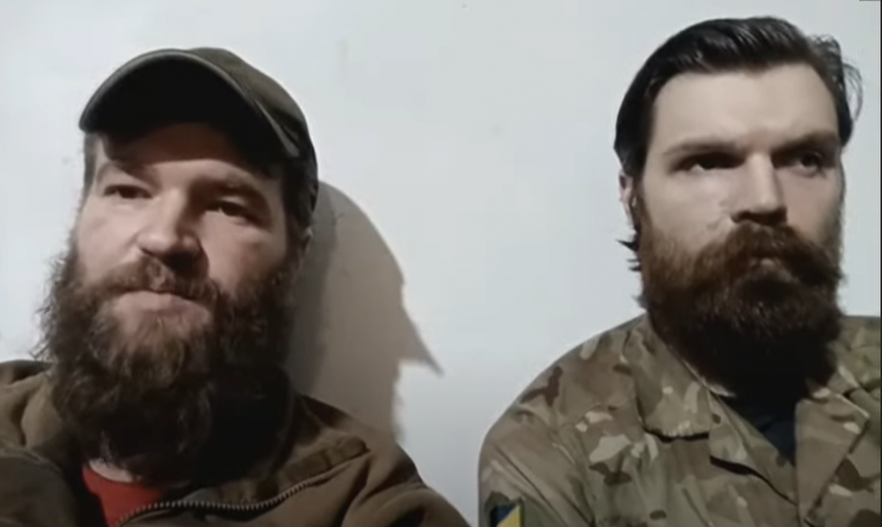 HarZizn's tweet photo. #Mariupol, #Azovstal, press conference of the #Azov Regiment. Not all civilians have been evacuated. If Azov fighters are captured, they have little chance of surviving, they will be killed #War_in_Ukraine #Palamar (Kalina), #Samoilenko https://t.co/izcof0EKDV
