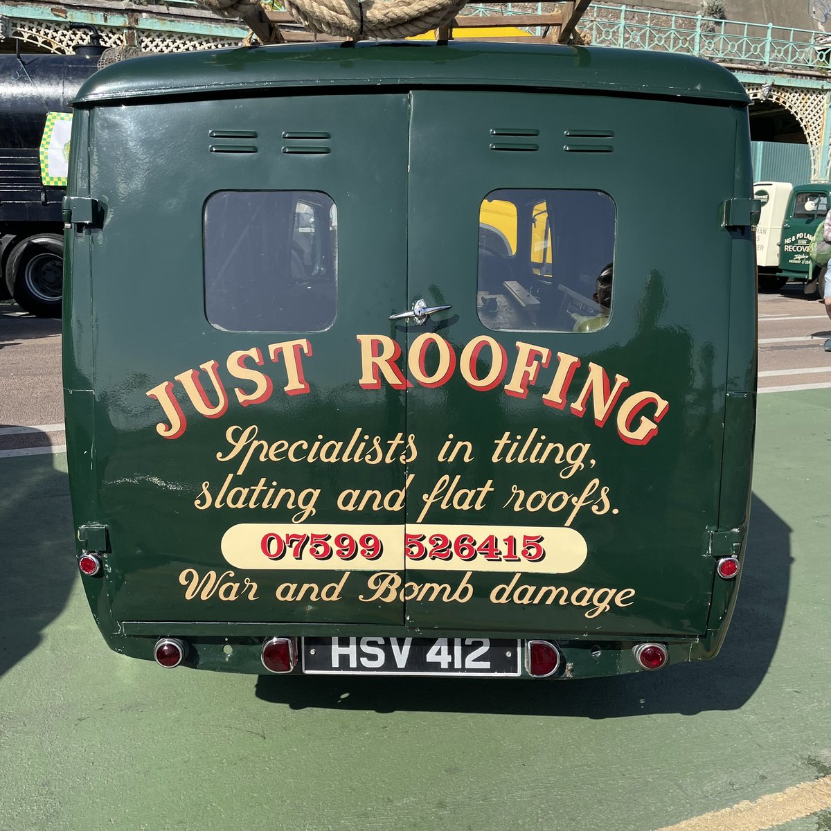nakedfloors's tweet image. Great display of #Vintage Commercial Vehicles at Madeira Drive #HCVS #Brighton Run today. 
They don’t make them like they used to!