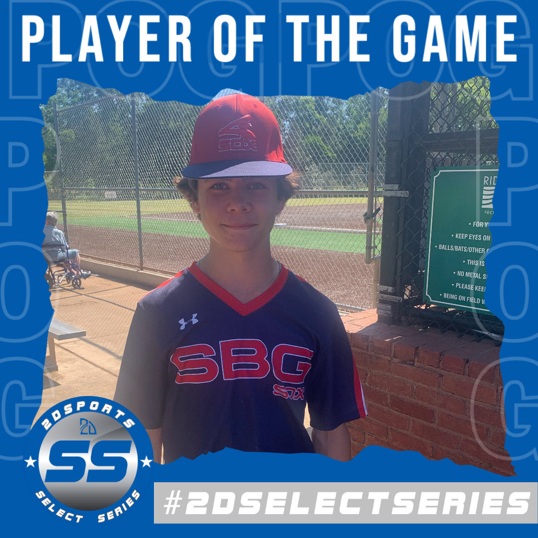 ⭐️ #TopPerformer ⭐️ 

Addison O’cain: Complete game, 2 hits, 5Ks, 1 walk
Team:<a href="/SBGsox/">Snopek Baseball Group</a> 14u- Adams

<a href="/2DsportsMS/">2D Sports Mississippi</a> #2DSelectSeries