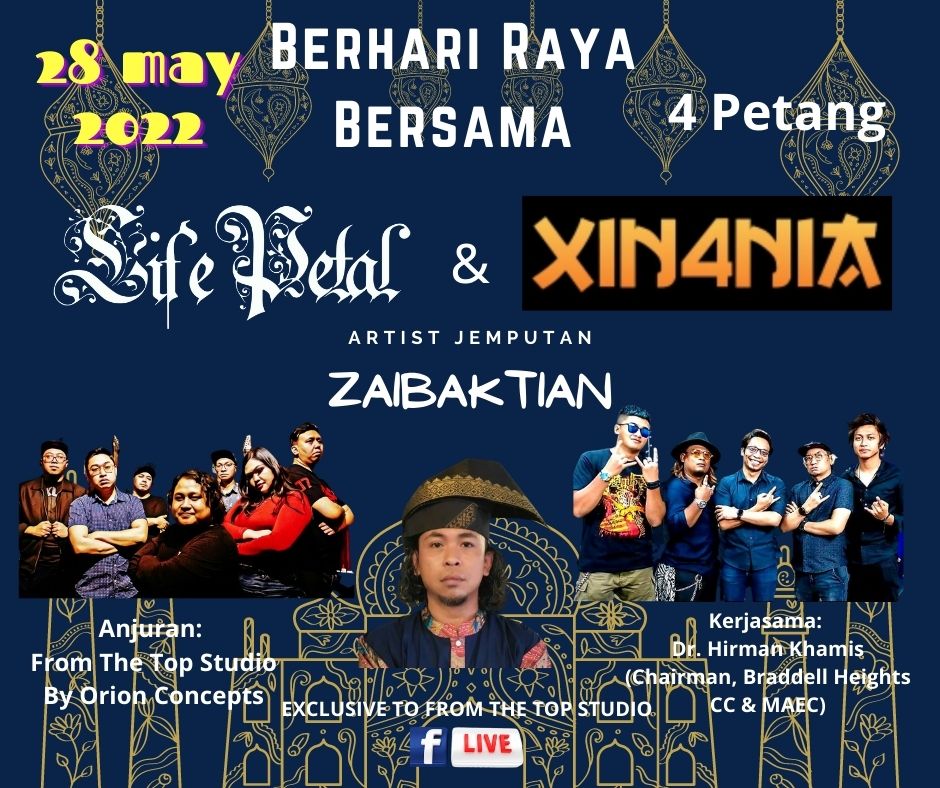LifePetal's tweet photo. Jangan lupa saksikan kami Life Petal &amp; Xin4nia (artist undangan Zaibaktian) pada 28 May 2022 (Sabtu) jam 4pm. https://t.co/09Hhm4ZmM5
