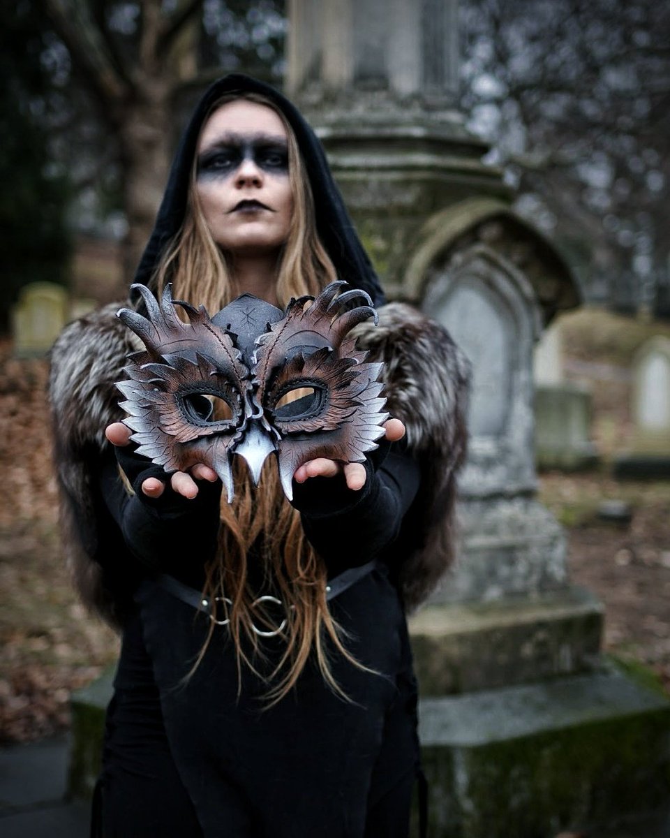 EmbercraftC's tweet photo. 🖤 dark warrior owl valkyrie goddess aesthetic 🖤 custom leather masks available at https://t.co/gvX2dKvuDv

#Valkyrie #goddess #aesthetic https://t.co/GLvqnlM6A0