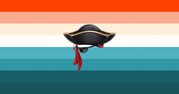 #xenogender OTD!
Pirategender! 
A gender for people who steals other people's genders for themselves and hoards them!
#xenic #xenictwt #xenogenders #otd
Cred: @seraphlags