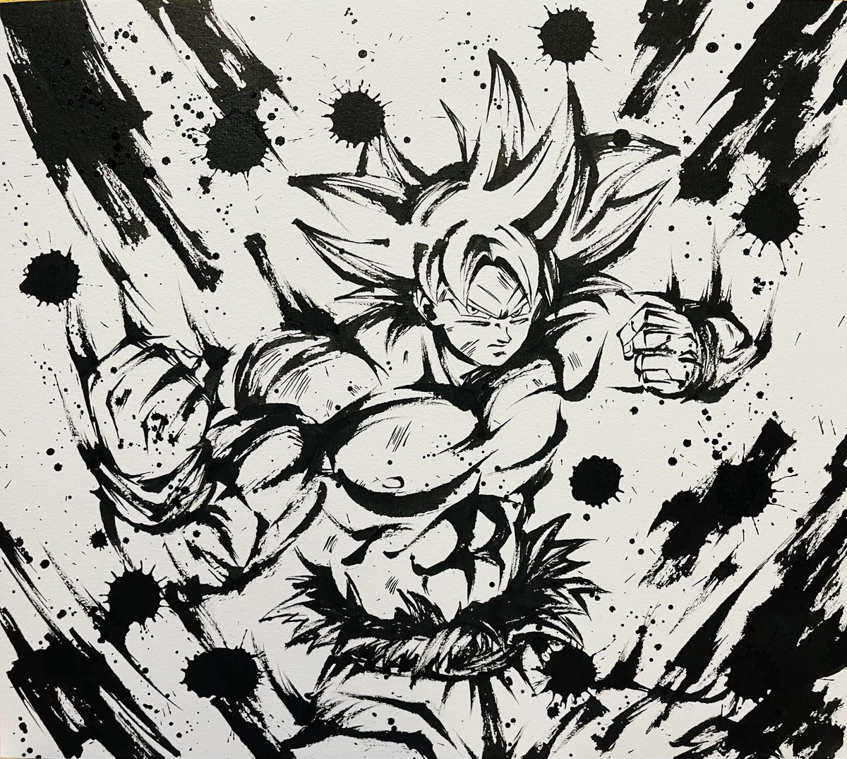 #ドラゴンボール  #悟空の日 #悟空の日2022 #模写
過去絵です 