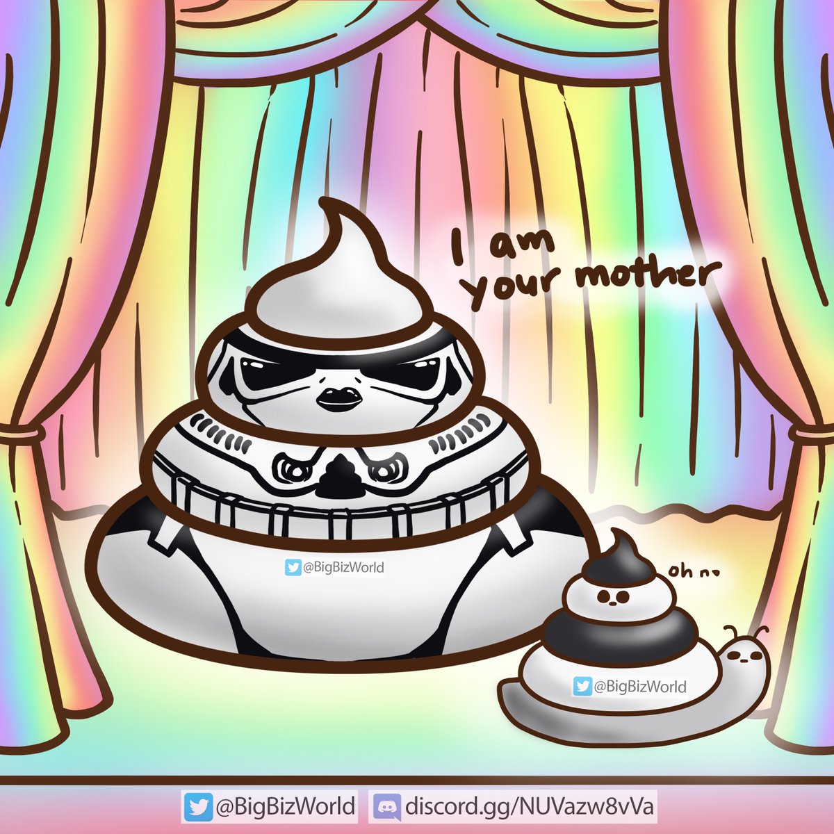 On behalf of all the little Poops out there, wishing all mothers a Happy Mother's Day👩‍👦‍👦! 

You may wish to send your mom pictures of yourself by minting some of the 888 income generating, charity giving, hand-drawn collection of Poops at 
<a href="/knowhere_art/">Knowhere 👾 Terra NFT Marketplace 🌔</a>: bit.ly/38BHcnL