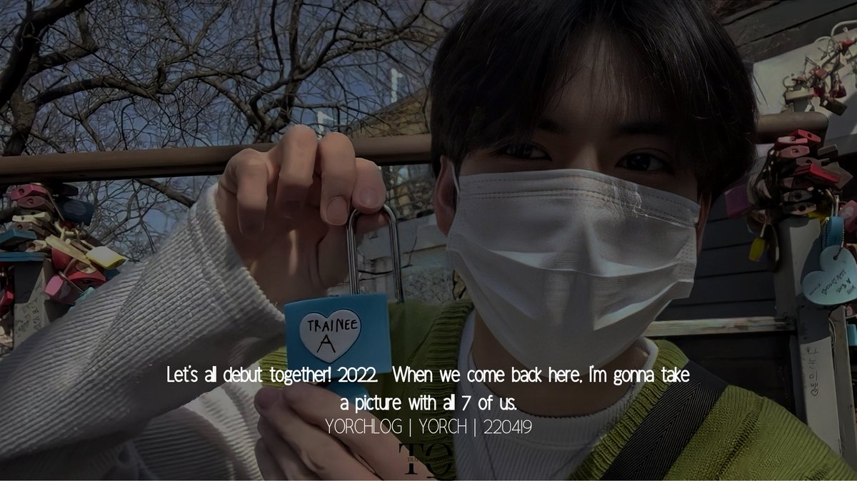 TraineeA_Quotes's tweet photo. Let's all debut together!🖤
#TraineeA #Trainee_A #traineeaYorch #yorch_yongsin #yorch https://t.co/ObFwVovDOq