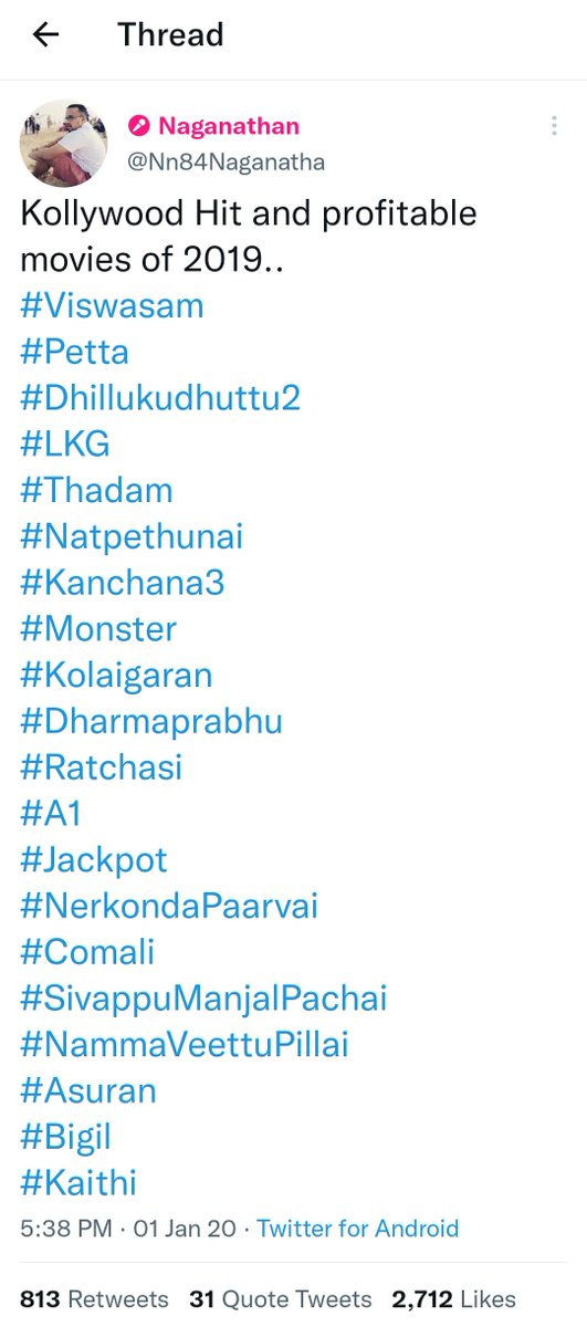 As_Abhi_as's tweet photo. 100 CR Lead 🤣🤣🤣
First 100 CR Total WW Collection kondu Vara try pannungada 😂
In 2019 Kullan Released 2 Movies.
Both Become Biggest Disaster.
Tier-3, Tier-4 Hero padam kooda Listila irukku. Avan pondatti padam #Ratchasi kooda irukku. Engada kullan padam🤣
#DisasterStarSURIYA https://t.co/dlpIPHGHl2