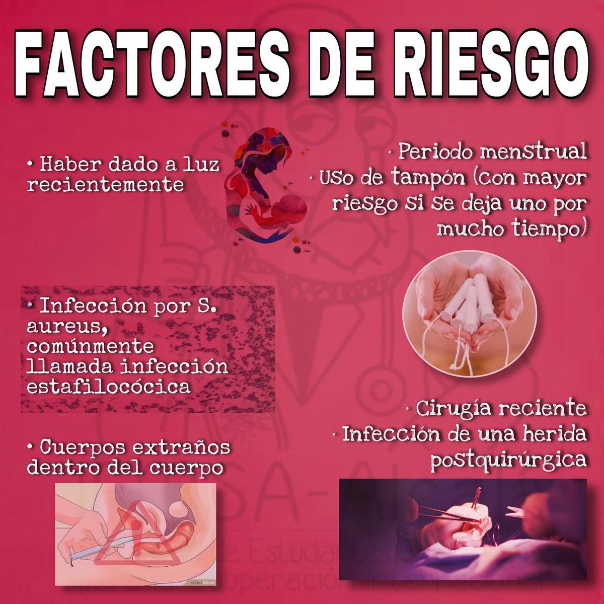 IFMSAUAH's tweet photo. ▶️ SD DEL SHOCK TÓXICO ✨
Os traemos un post sobre esta afectación multiorgánica producida por la bacteria, Staphylococcus aureus 🦠
Esperemos que os guste este cachito de información sobre este cuadro raro pero de pronóstico grave. 🗣 https://t.co/UCJx1mnMHA