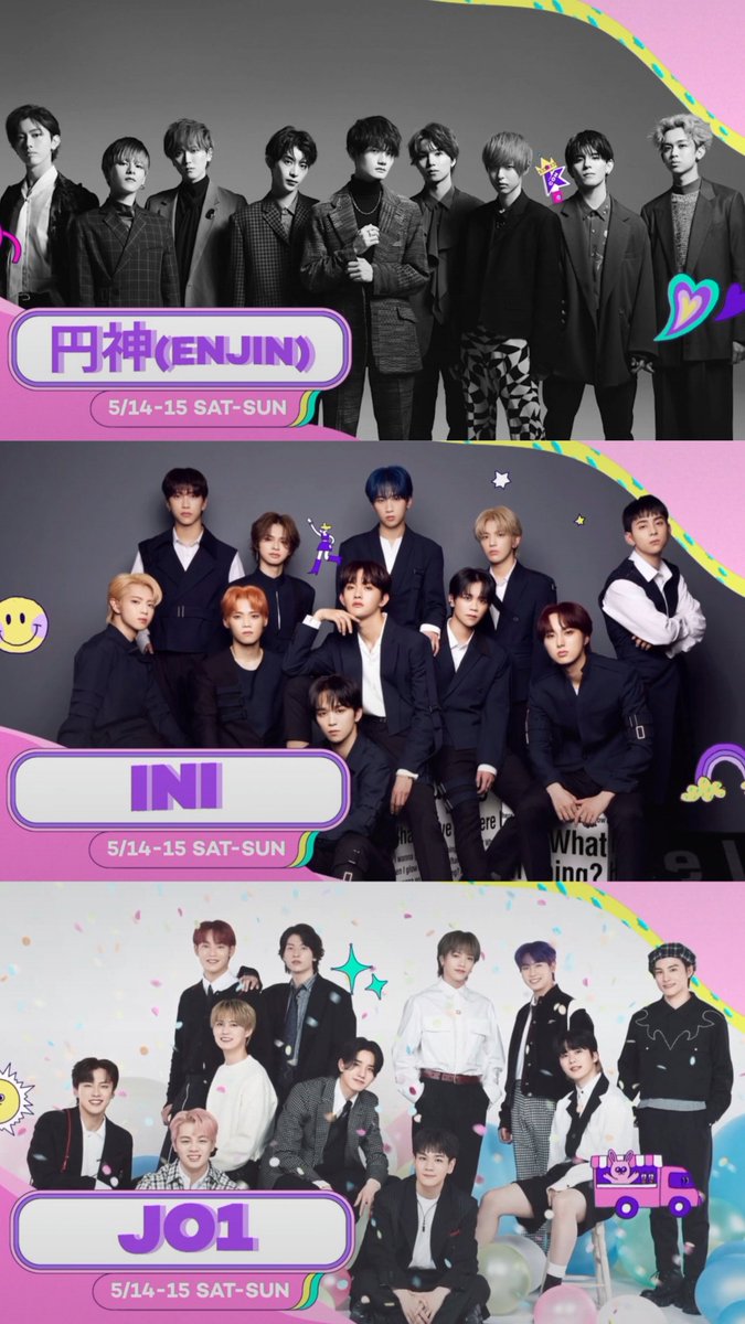 justbbangkyu's tweet photo. Our next destination... TOKYO! 🙌 And this Weekend, get ready as we're gearing up to complete your Weekend these artists!

Catch ENJIN, INI, JO1, OCTPATH, OWV &amp; TO1 on the #KCON2022Premiere TOKYO! Watch it LIVE for FREE on GigaPlay!

@LiveSmart @WilbrosLive
#SmartKCON #SmartKLife https://t.co/PqIwnMVxsn